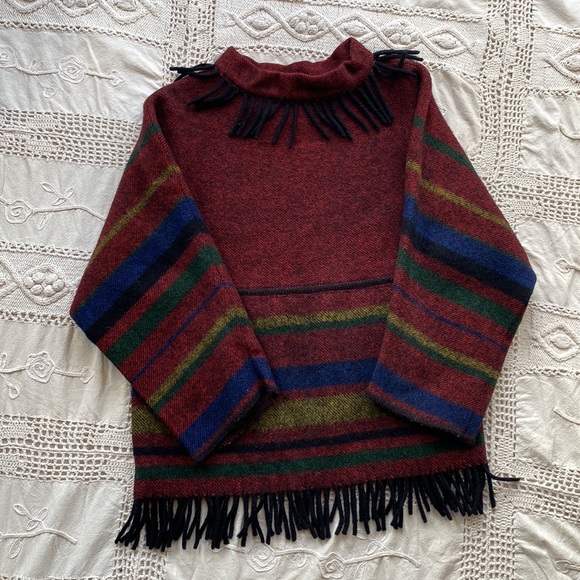 Lapplander wool blanket sweater Norway - Picture 2 of 6